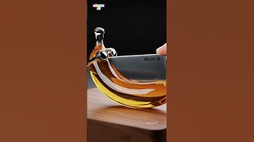 Crystal Jelly Banana Slicing 🍌✨ | Hypnotic ASMR in Stunning Macro Detail 💎