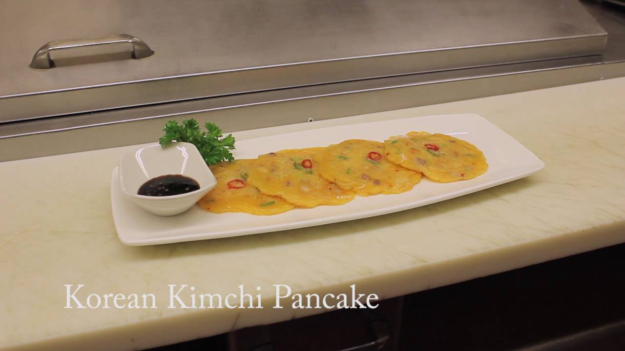 Korean Bueok Airdrie Making a Kimchi Pancake (1 of 3) YouTube