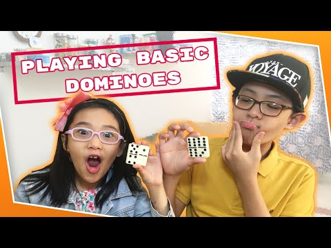 Como jogar Dominó para crianças | Vlog # 18