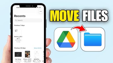 How To Move Files From Google Drive To Files On iPhone