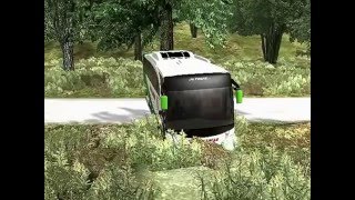 Macet, Gara-gara Bus Maju Lancar Nyungsep, Jetbus HD 2, UKTS Busmod Indonesia screenshot 4