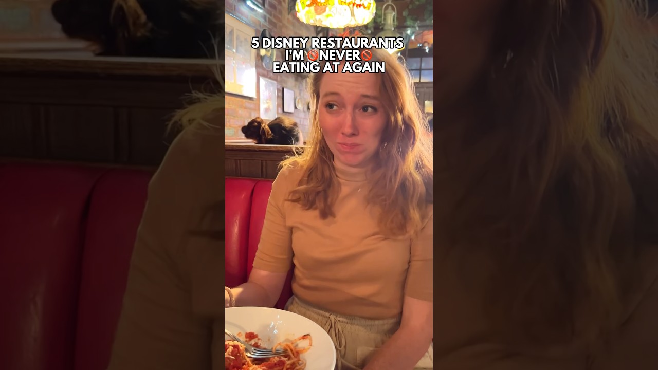 5 Disney Restaurants I&rsquo;m NEVER Eating at Again #disney #disneyworld