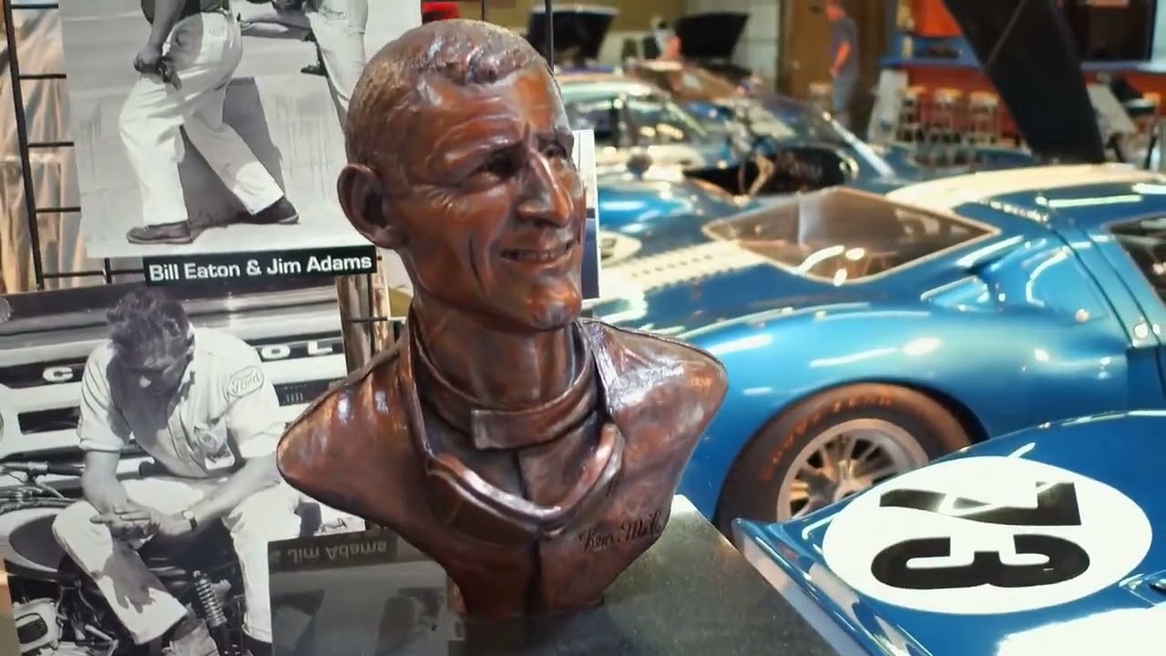 Adam Carolla with Ken Miles' Original Ford GT40