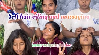 Soft Hair Oiling And Maging