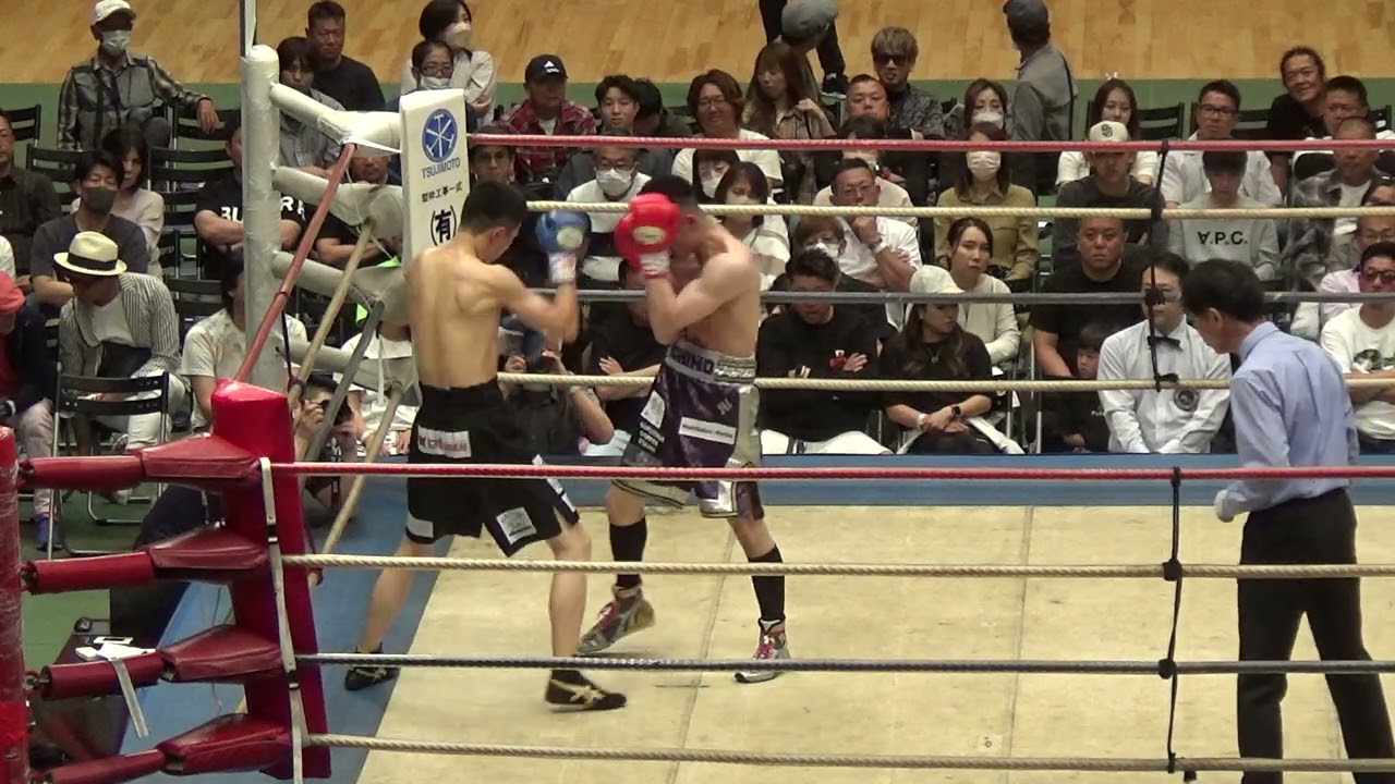 2024 5 5 54.5kg契約4回戦 岡田 大空 VS 小島 辰哉 REAL FIGHT9 - YouTube