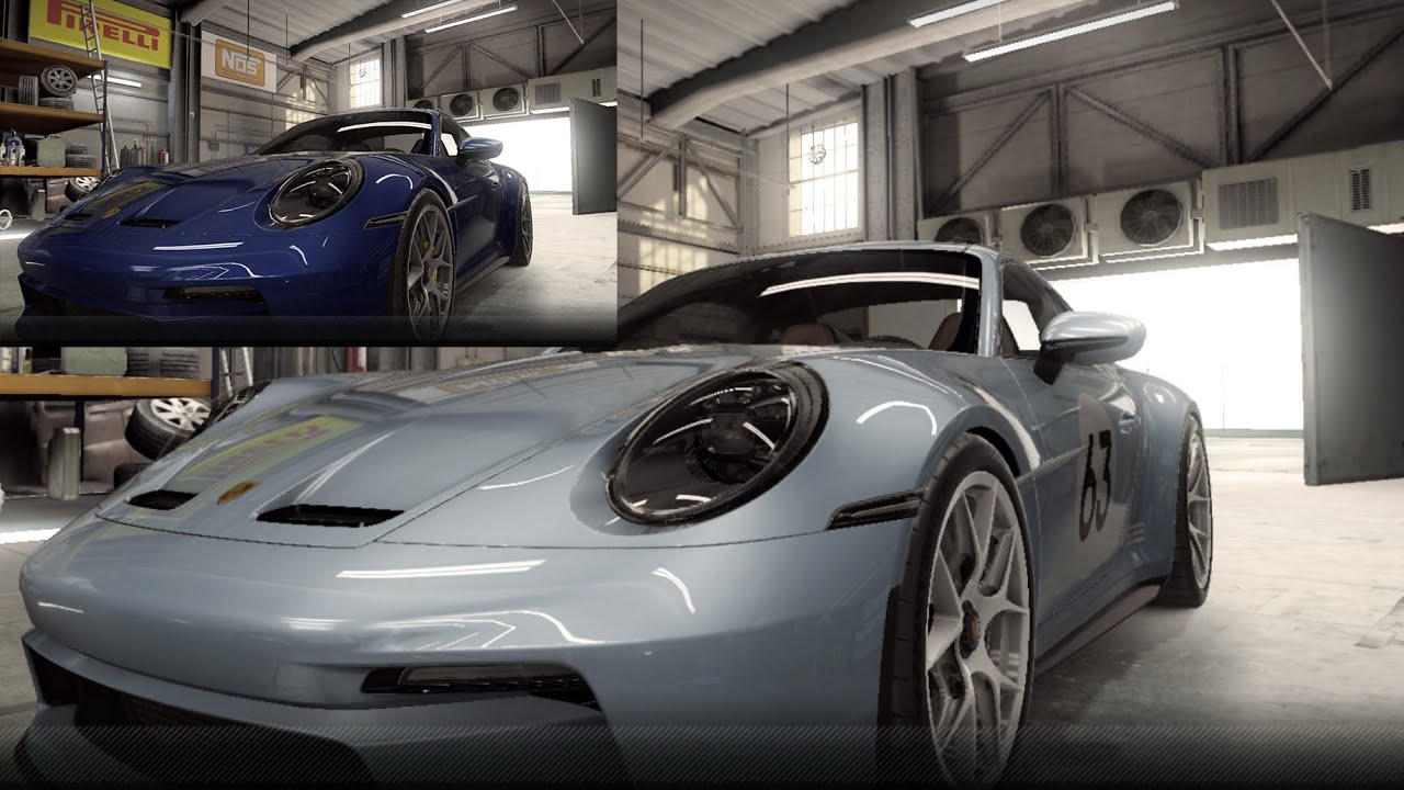 CSR2】911 S/T (992) (purple/gold), shift & tune for 7.64x (7.68x