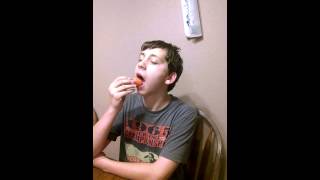 13 year old eats Serrano AND habanero pepper