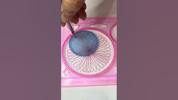 Relaxing Spirograph Patterns with Soothing ASMR | Stress Relief Art #art #spirograph #asmrsounds