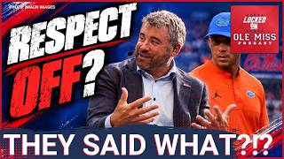 Sumrall Calls Chambliss The Best He's Ever Seen | Golding Admits A Mistake | Ole Miss vs Florida