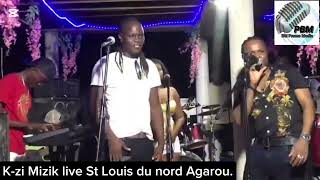Chantè #topkonpa kap chante Agrou nan K-zi Mizik. 