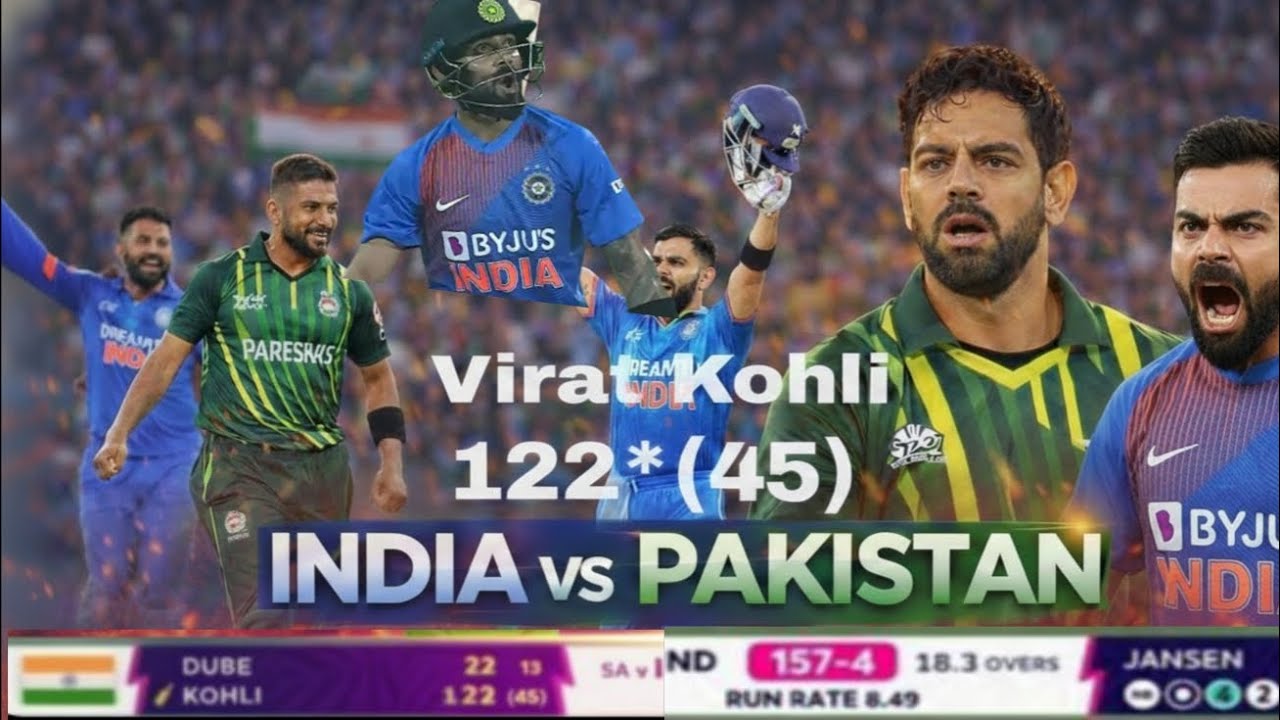 India vs Pakistan Highlights 🔥 | One of the Most Intense Matches | Full Highlights 