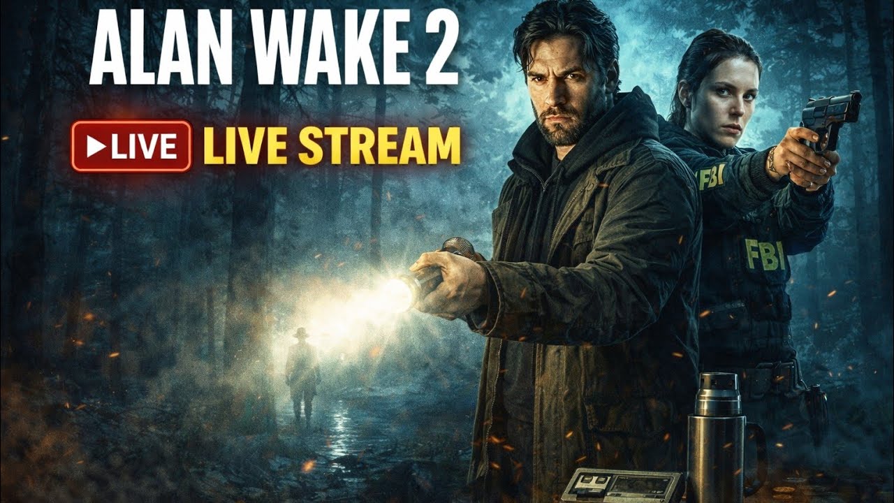 ALAN WAKE 2  -LİVESTREAM GAMEPLAY - #2