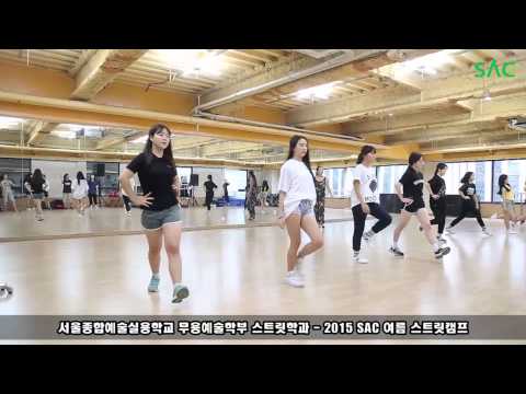 [싹튜브] 서울종합예술실용학교 무용예술학부 스트릿학과 - 2015 SAC 스트릿댄스 여름캠프 개인특강