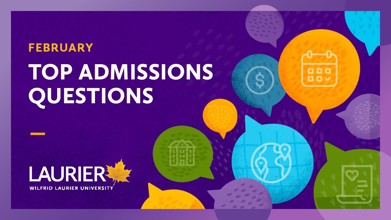 Laurier Admissions February Video