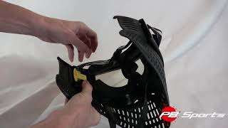 Changing the lens on the JT Proflex X Paintball Goggle system with the Pro Change frame system.