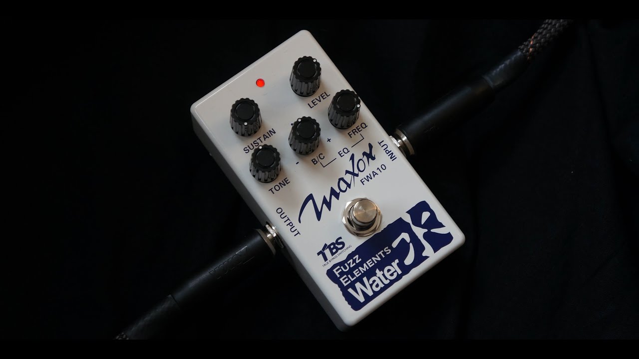 Maxon - Fuzz Elements - WATER - YouTube