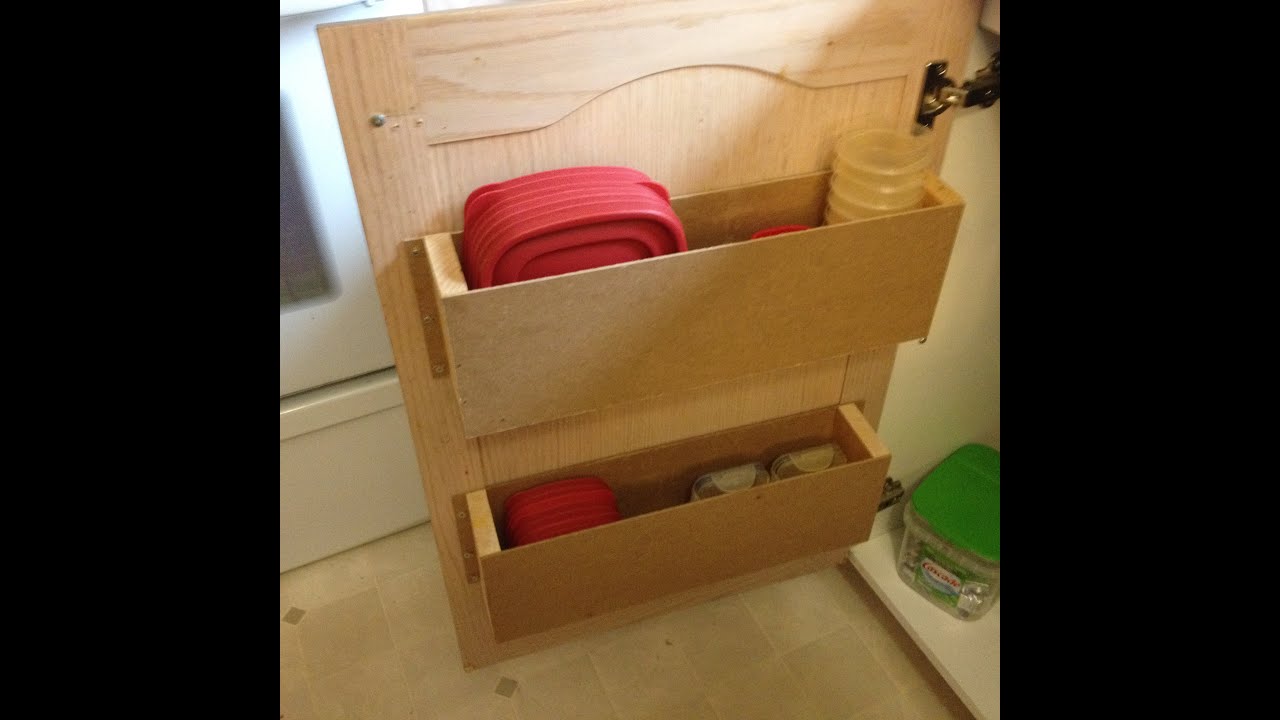 Under Sink Storage - Kitchen Organization Ideas - YouTube