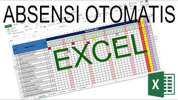 CARA MEMBUAT ABSENSI OTOMATIS PADA EXCEL | VIDEO TUTORIAL