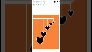 Microsoft Word में Heart Drawing कैसे बनाएं ❤️ #shorts