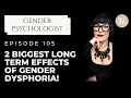 What are side effects of dysphoria if left untreated