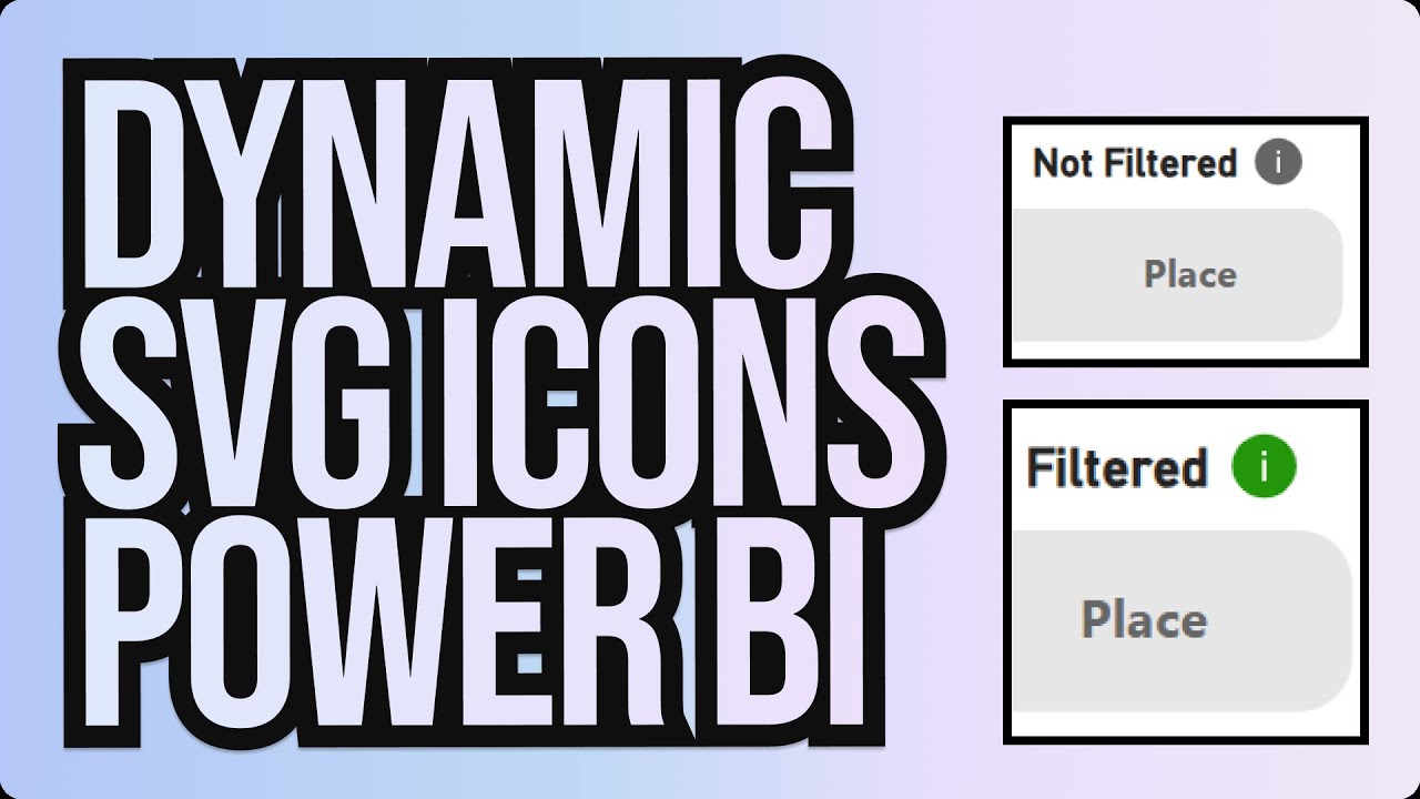 How to build an Icon Table of dynamic SVG icons within Power BI - YouTube