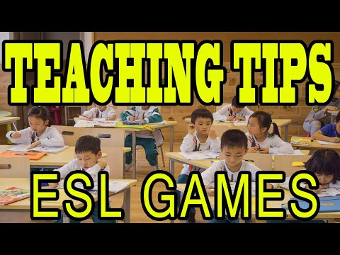 ESL Classroom Games | Warm Up Activities | Teaching Tips [Primary School and Kindergarten]