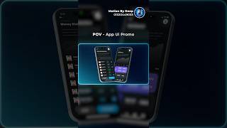 Insane 3D App UI Promo Animation! 📱🔥 #shorts #aftereffects