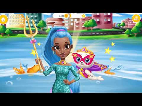 New Power Girls Super City Fun Care Kids Game - Game for Girls