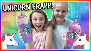 DID WE GET THE LAST UNICORN FRAPPUCCINO AT STARBUCKS? | We Are The Davises