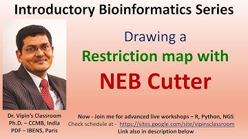 Restriction mapping using NEBcutter V2.0 - Bioinformatics Practical 2