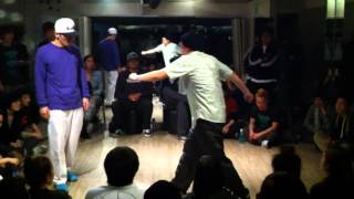2011 4000 won bbang POPPIN BATTLE BEST 4. BOOGIE BOOG VS FIRE BAC [2]