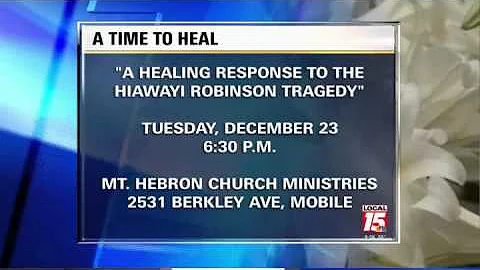 Time of Healing Offered in Prichard