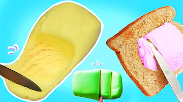 How do you make butter slime with household items?