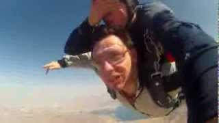 Skydive over Las Vegas Desert