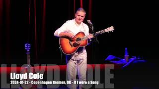 Lloyd Cole - If I Were A Song - 2024-01-22 - Copenhagen Bremen, DK