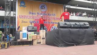 Defama Trio  menghibur Mahasiswa Nommensen sambil marlawak - Boru Jawa - Rap