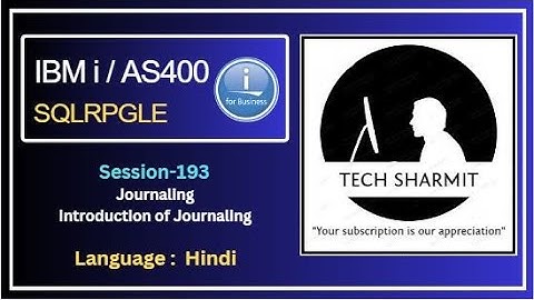 Journaling in ibmi  | Journaling in as400  | how to journal file in ibmi or as400 | ibmi training |