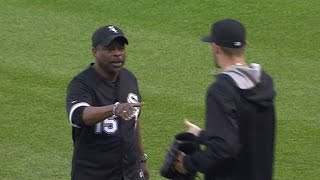 DET@CWS: Levar Burton rainbows ceremonial first pitch