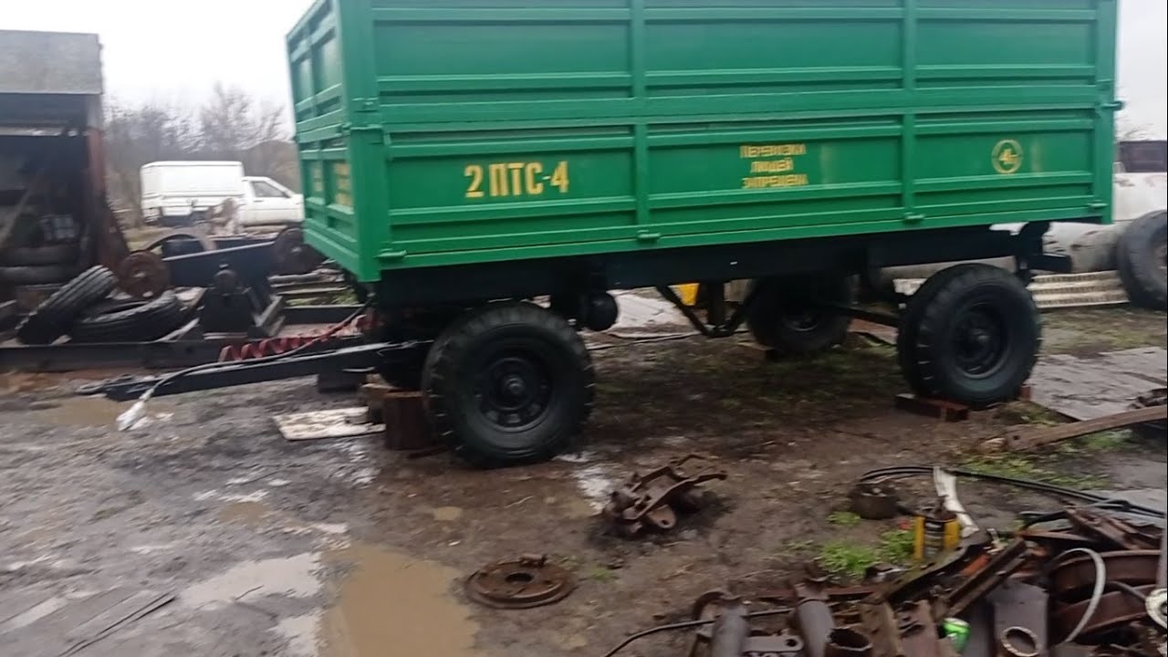 ОХАПКА ПРОВОДОВ И ПРИЦЕП 2ПТС4 ГОТОВ!!! ГОТОВЛЮ ЭВАКУАТОР СПРИНТЕР В ...