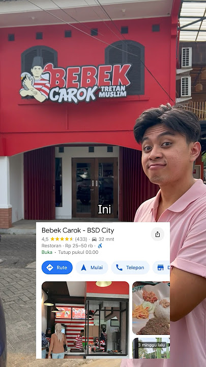 Bebek Carok Cabang vs Franchise @TretanUniverse #bebek #duck #food #star #review #fyp #shorts