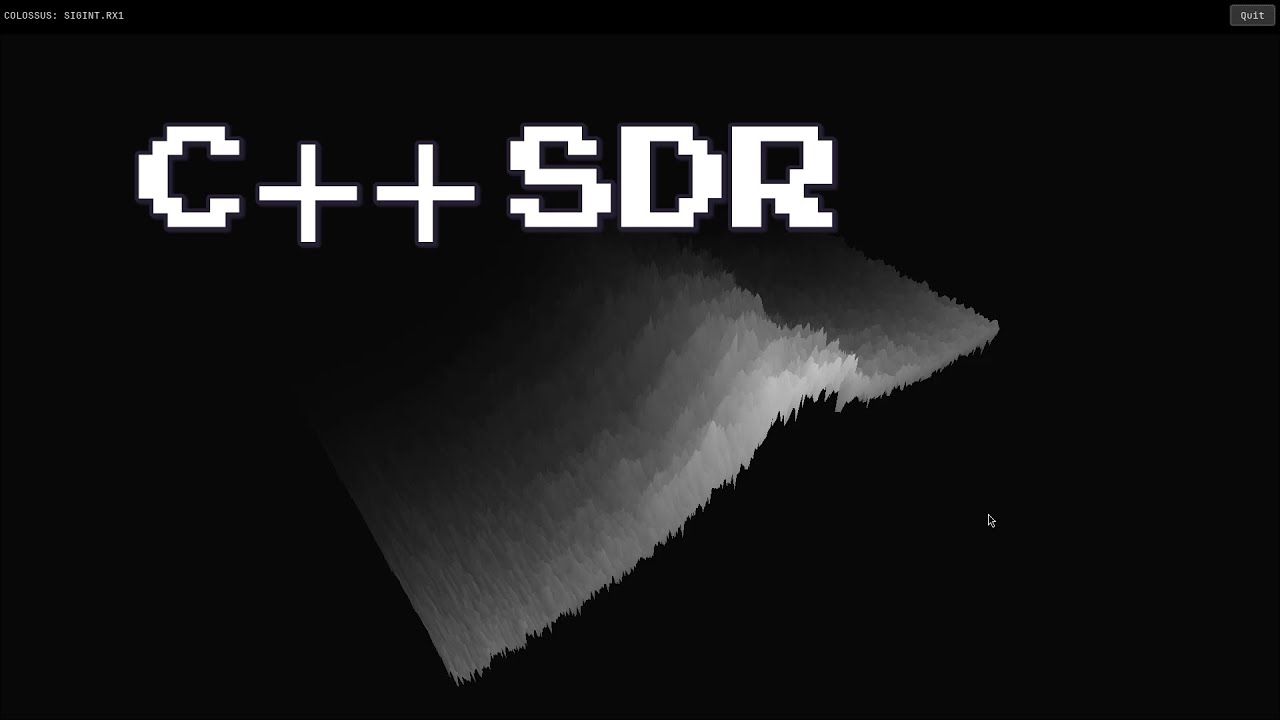 RTL-SDR C++ SCANNER - YouTube