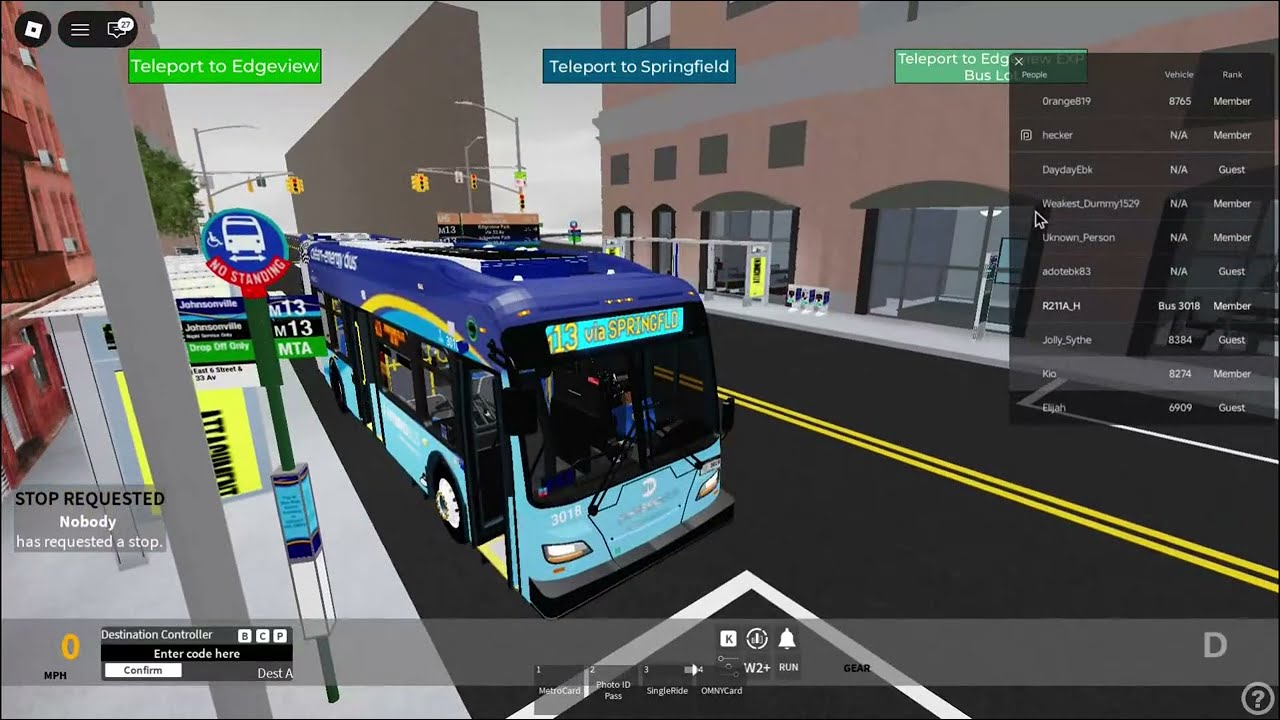 M13 Select Bus Hybrid New Flyer Test Drive to 18 AV Last stop!