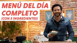 Menú del día completo solo use 5 ingredientes | #ChefOropeza