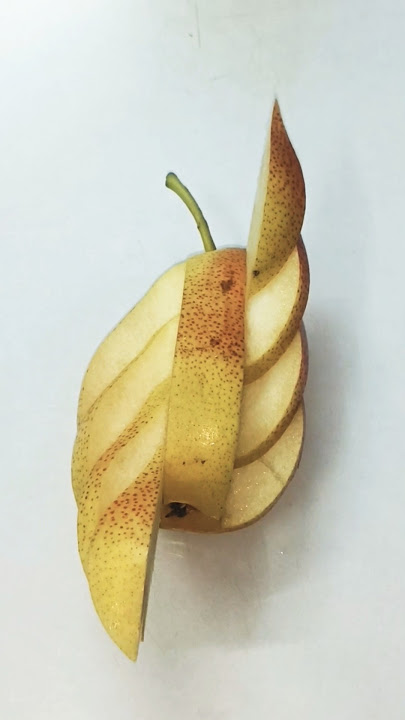 Amazing fruit carving ideas #shorts #peara#fruitcarving #shorts #trending #youtubeshorts