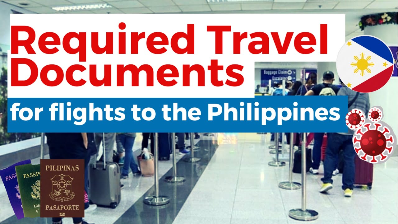 one way travel document philippines