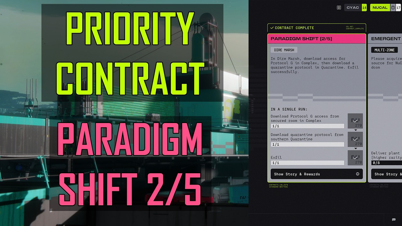 Paradigm Shift 2/5 Priority Contract | Marathon - YouTube