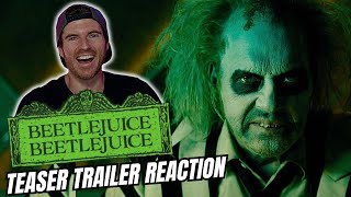 Beetlejuice Beetlejuice | Teaser Trailer Reaction