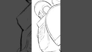 At 1st Sight #warhammer40k #warhammermemes #spacemarines #sistersofbattle #art #shorts #fyp