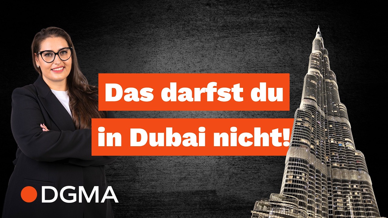 Was Du Im Knast Auf Keinen Fall Machen Darfst Diese Dinge darfst du in Dubai auf keinen Fall machen! - YouTube