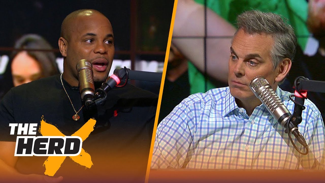 jon bones jones vs thiago marreta santos Daniel Cormier discusses potential Mayweather vs. McGregor MMA bout | THE HERD